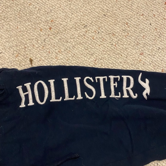 Navy blue Hollister sweatpants size small - Picture 2 of 4